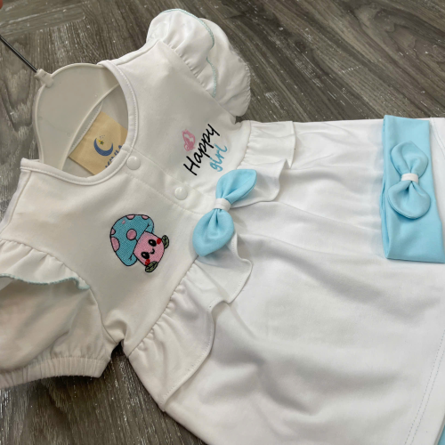 KIVIA-2026 BỘ HAPPY GIRL (Áo + Quần Legging + Băng Đô)
