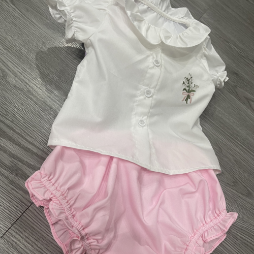 KIVIA-2033 BLOOMER SET (Top + Bloomers)
