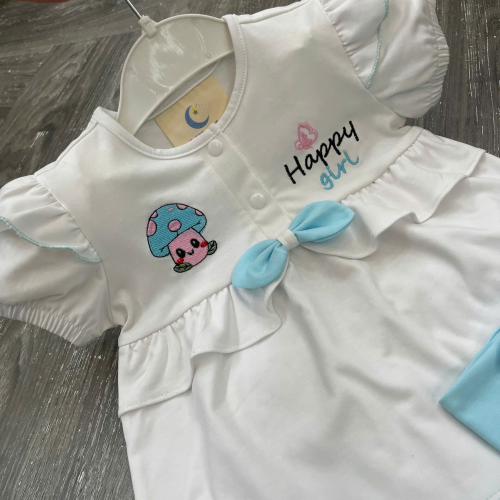 KIVIA-2026 BỘ HAPPY GIRL (Áo + Quần Legging + Băng Đô)