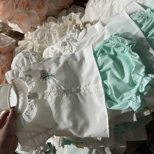  KIVIA-2041 SWEET BLOOMER SET (Top + Bloomers)
