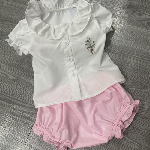KIVIA-2033 BLOOMER SET (Top + Bloomers)